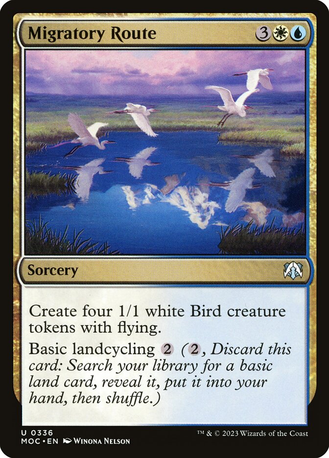 Rota Migratória / Migratory Route - Magic: The Gathering - MoxLand