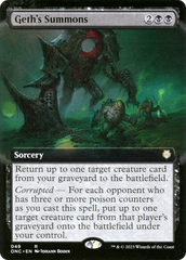 Invocações de Geth / Geth's Summons - Magic: The Gathering - MoxLand