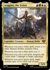 Aragorn, o Unificador / Aragorn, the Uniter - Magic: The Gathering - MoxLand