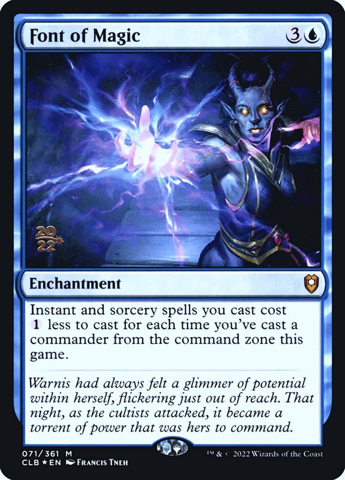 Fonte de Magia / Font of Magic - Magic: The Gathering - MoxLand