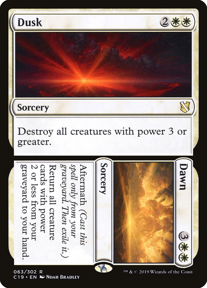Anoitecer / Alvorecer / Dusk / Dawn - Magic: The Gathering - MoxLand