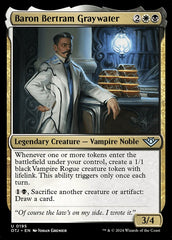 Barão Bertran Graywater / Baron Bertram Graywater - Magic: The Gathering - MoxLand