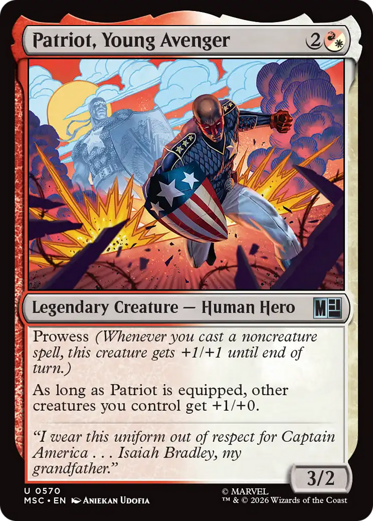 Patriot, Young Avenger - Magic: The Gathering - MoxLand