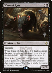 Onda de Ratos / Wave of Rats - Magic: The Gathering - MoxLand