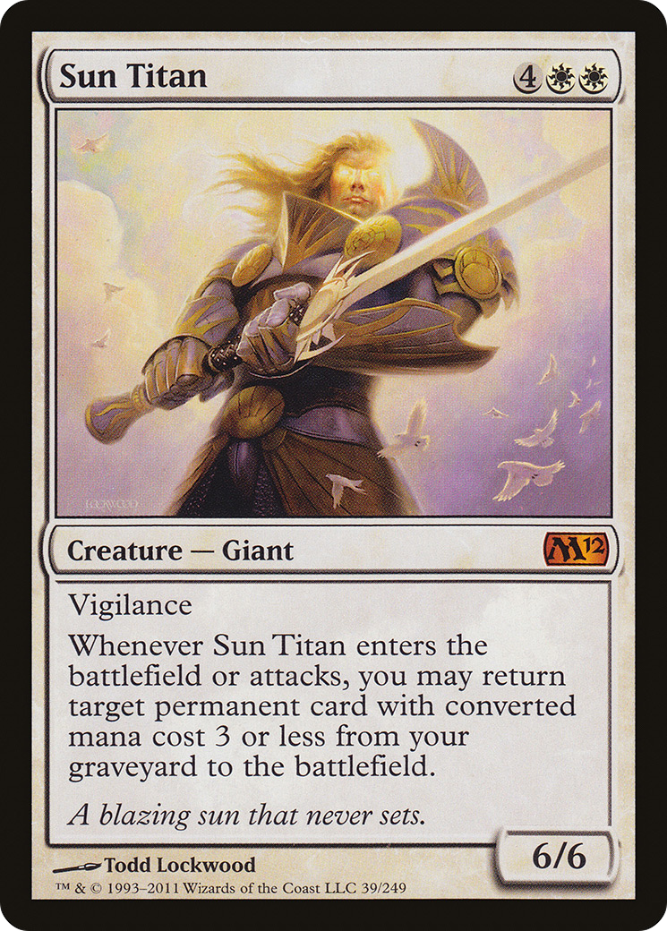 Titã de Sol / Sun Titan - Magic: The Gathering - MoxLand