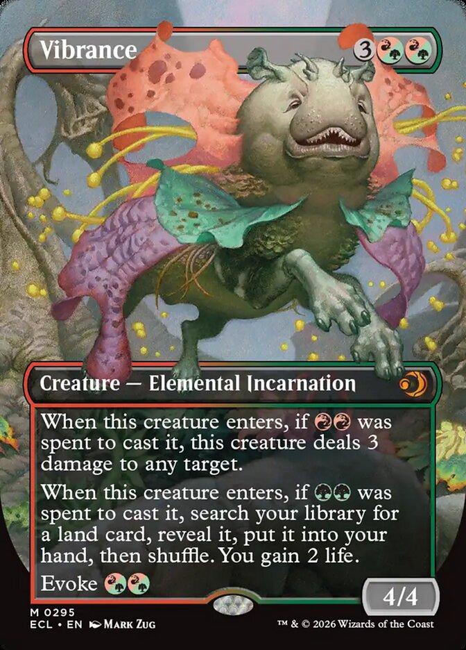 Vibração / Vibrance - Magic: The Gathering - MoxLand