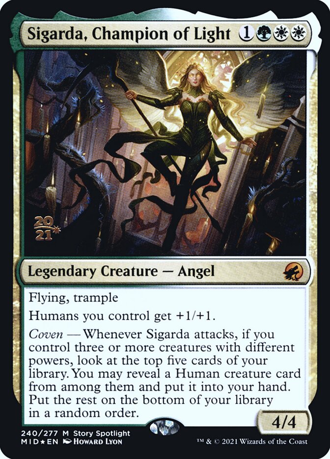 Sigarda, Campeã da Luz / Sigarda, Champion of Light - Magic: The Gathering - MoxLand