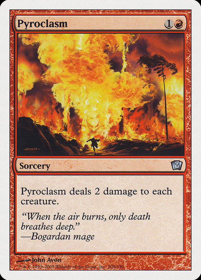 Piroclasma / Pyroclasm - Magic: The Gathering - MoxLand