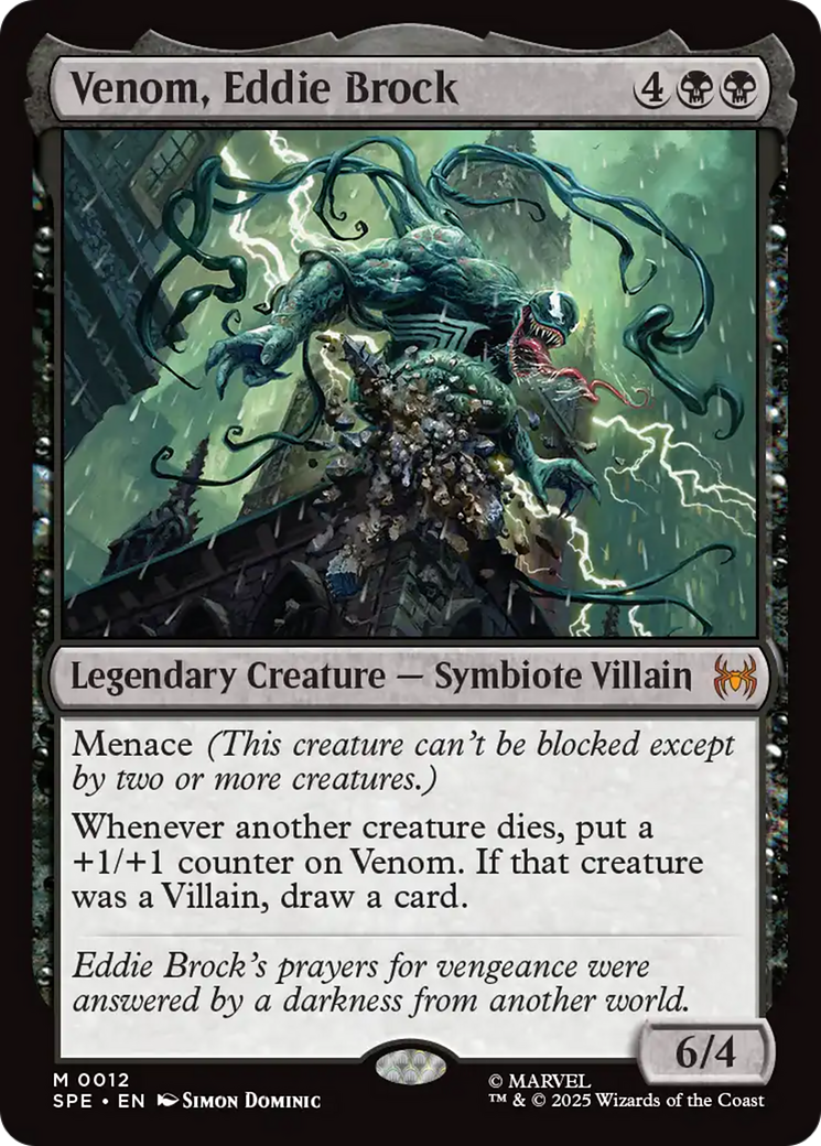 Venom, Eddie Brock - Magic: The Gathering - MoxLand