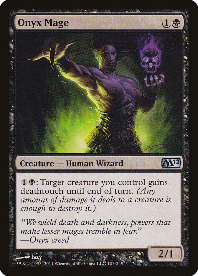 Mago Ônix / Onyx Mage - Magic: The Gathering - MoxLand