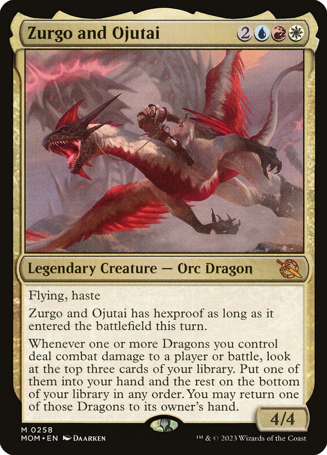 Zurgo e Ojutai / Zurgo and Ojutai - Magic: The Gathering - MoxLand