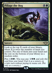 Pilhar o Charco / Pillage the Bog - Magic: The Gathering - MoxLand