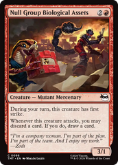 Null Group Biological Assets - Magic: The Gathering - MoxLand