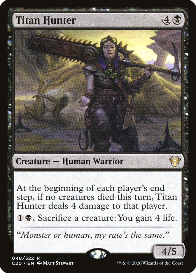 Caçadora de Titãs / Titan Hunter - Magic: The Gathering - MoxLand
