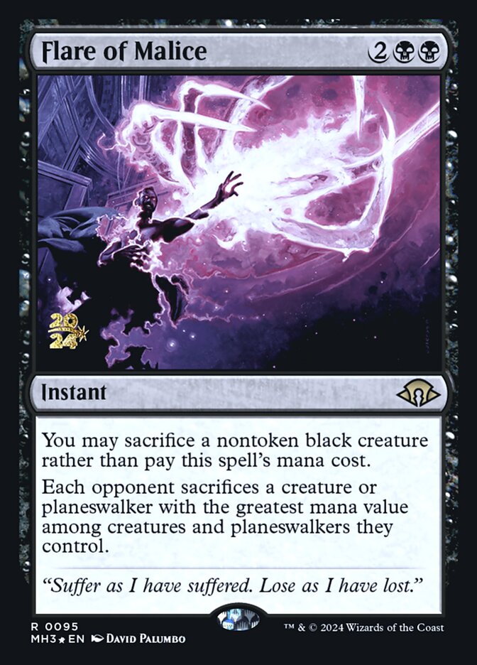 Chama da Malícia / Flare of Malice - Magic: The Gathering - MoxLand