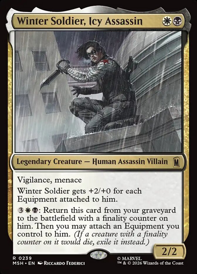 Winter Soldier, Icy Assassin - Magic: The Gathering - MoxLand