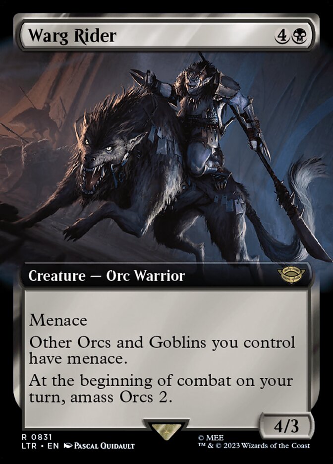 Warg Rider - Magic: The Gathering - MoxLand