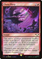Distorção Caótica / Chaos Warp - Magic: The Gathering - MoxLand