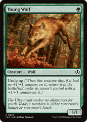 Lobo Jovem / Young Wolf - Magic: The Gathering - MoxLand