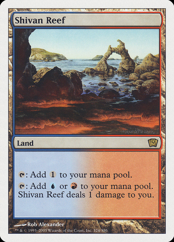 Recifes de Shiv / Shivan Reef - Magic: The Gathering - MoxLand