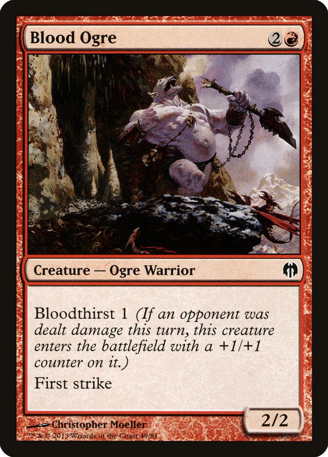 Ogre de Sangue / Blood Ogre - Magic: The Gathering - MoxLand