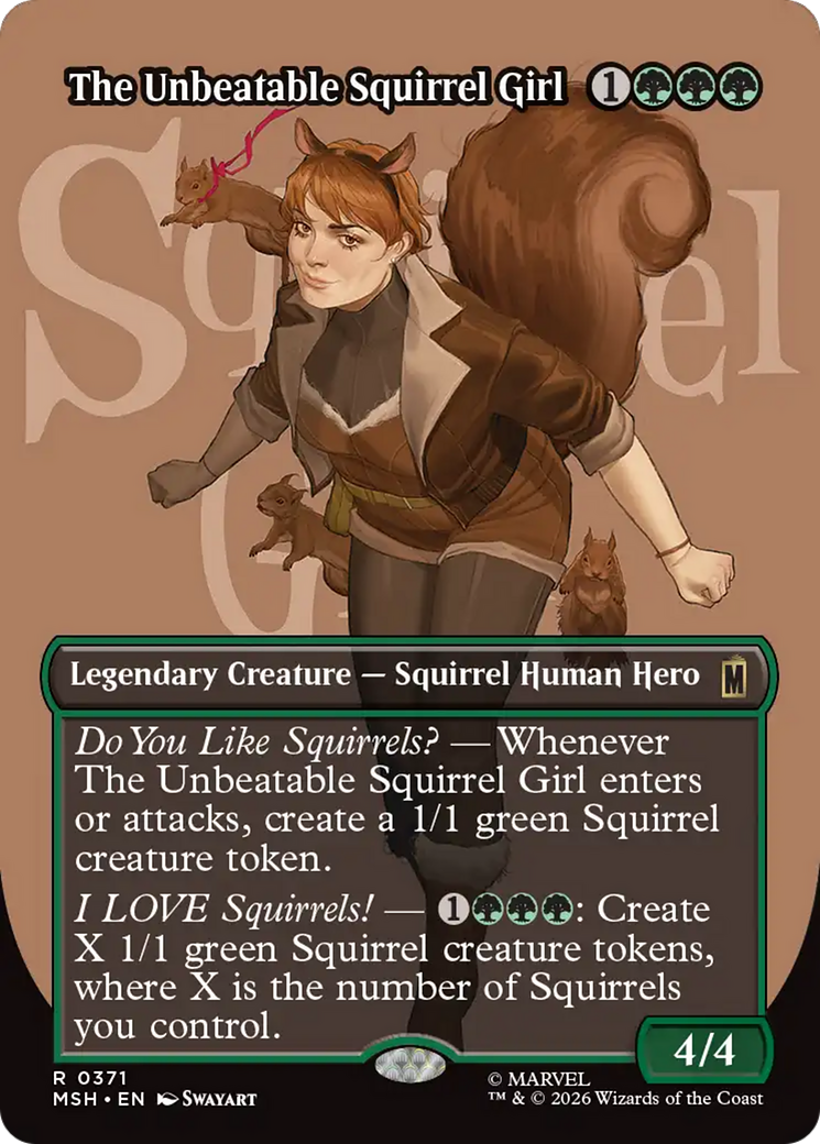 The Unbeatable Squirrel Girl - Magic: The Gathering - MoxLand