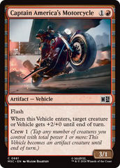 Captain America's Motorcycle - Magic: The Gathering - MoxLand
