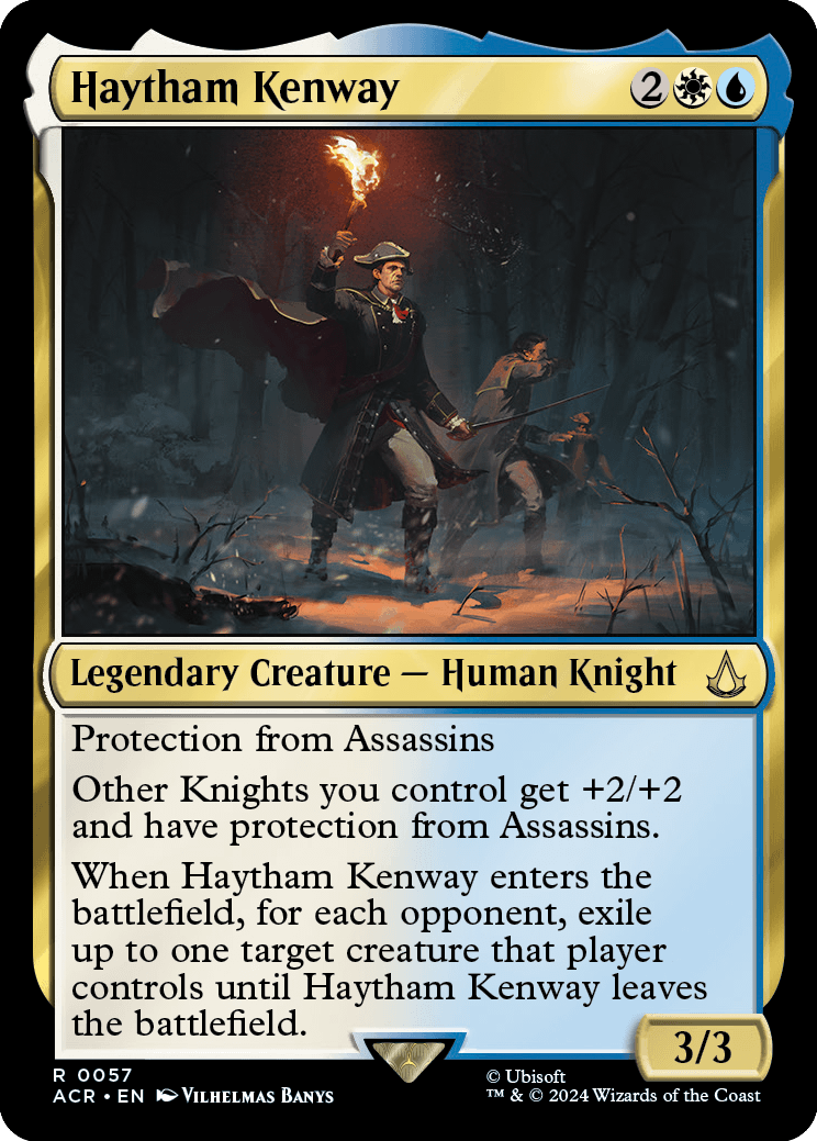 Haytham Kenway - Magic: The Gathering - MoxLand