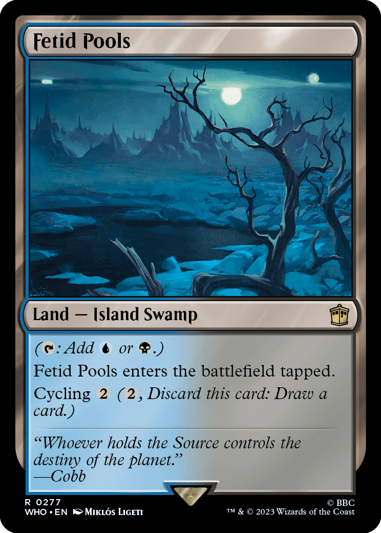 Lagoas Fétidas / Fetid Pools - Magic: The Gathering - MoxLand