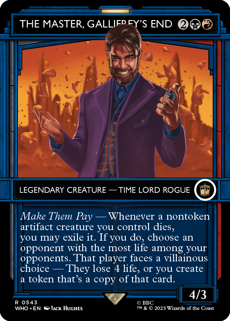 The Master, Gallifrey's End - Magic: The Gathering - MoxLand