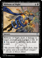Fitas da Noite / Ribbons of Night - Magic: The Gathering - MoxLand