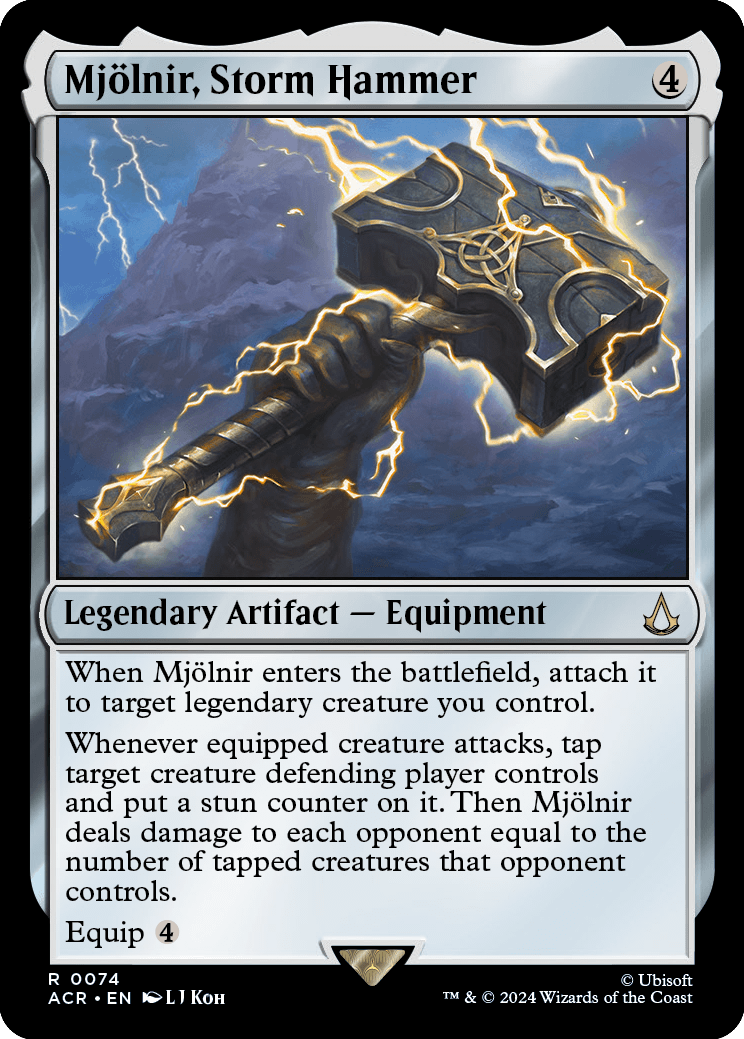 Mjölnir, Storm Hammer - Magic: The Gathering - MoxLand