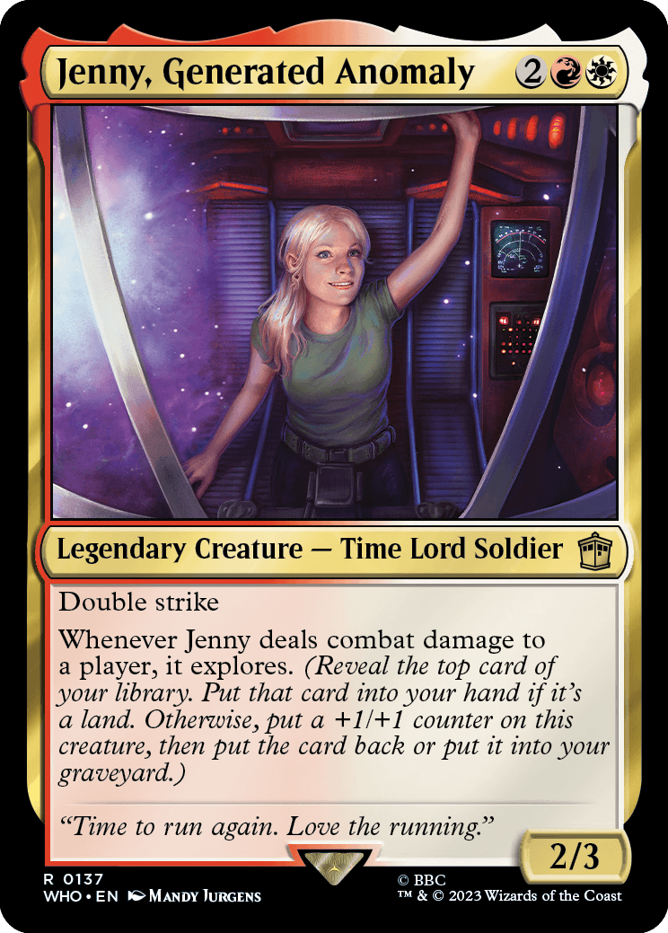 Jenny, Generated Anomaly - Magic: The Gathering - MoxLand