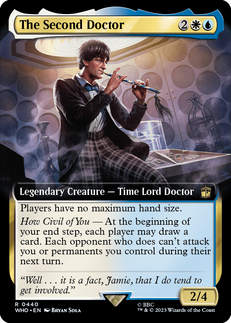 The Second Doctor - Magic: The Gathering - MoxLand