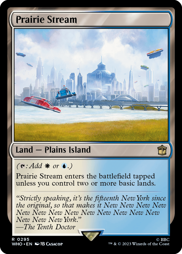 Riacho da Pradaria / Prairie Stream - Magic: The Gathering - MoxLand
