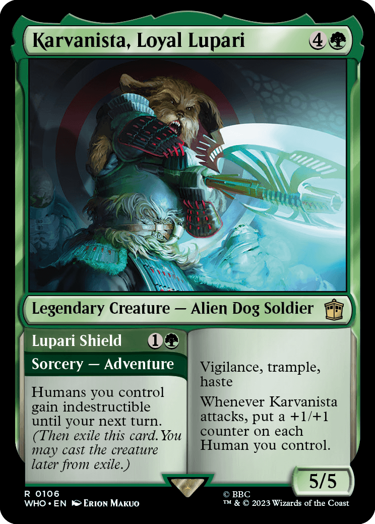 Karvanista, Loyal Lupari - Magic: The Gathering - MoxLand