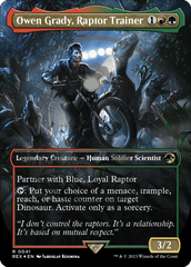 Owen Grady, Treinador de Raptores / Owen Grady, Raptor Trainer - Magic: The Gathering - MoxLand