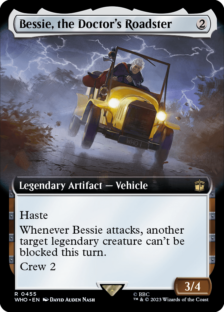 Bessie, the Doctor's Roadster - Magic: The Gathering - MoxLand