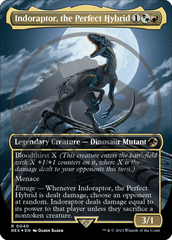Indoraptor, o Híbrido Perfeito / Indoraptor, the Perfect Hybrid - Magic: The Gathering - MoxLand