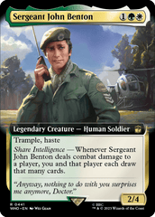 Sergeant John Benton - Magic: The Gathering - MoxLand