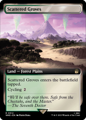 Bosques Esparsos / Scattered Groves - Magic: The Gathering - MoxLand