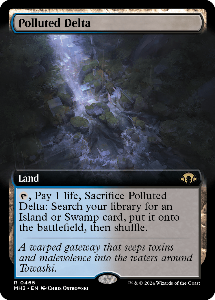 Delta Poluído / Polluted Delta - Magic: The Gathering - MoxLand