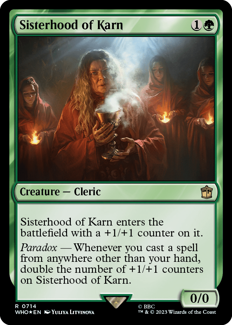 Sisterhood of Karn - Magic: The Gathering - MoxLand