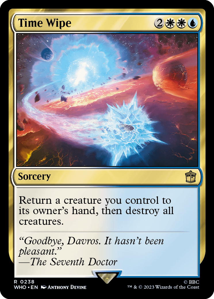 Limpeza Temporal / Time Wipe - Magic: The Gathering - MoxLand