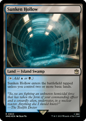 Vale Afundado / Sunken Hollow - Magic: The Gathering - MoxLand