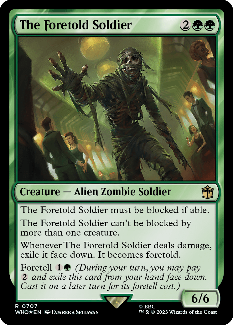 The Foretold Soldier - Magic: The Gathering - MoxLand