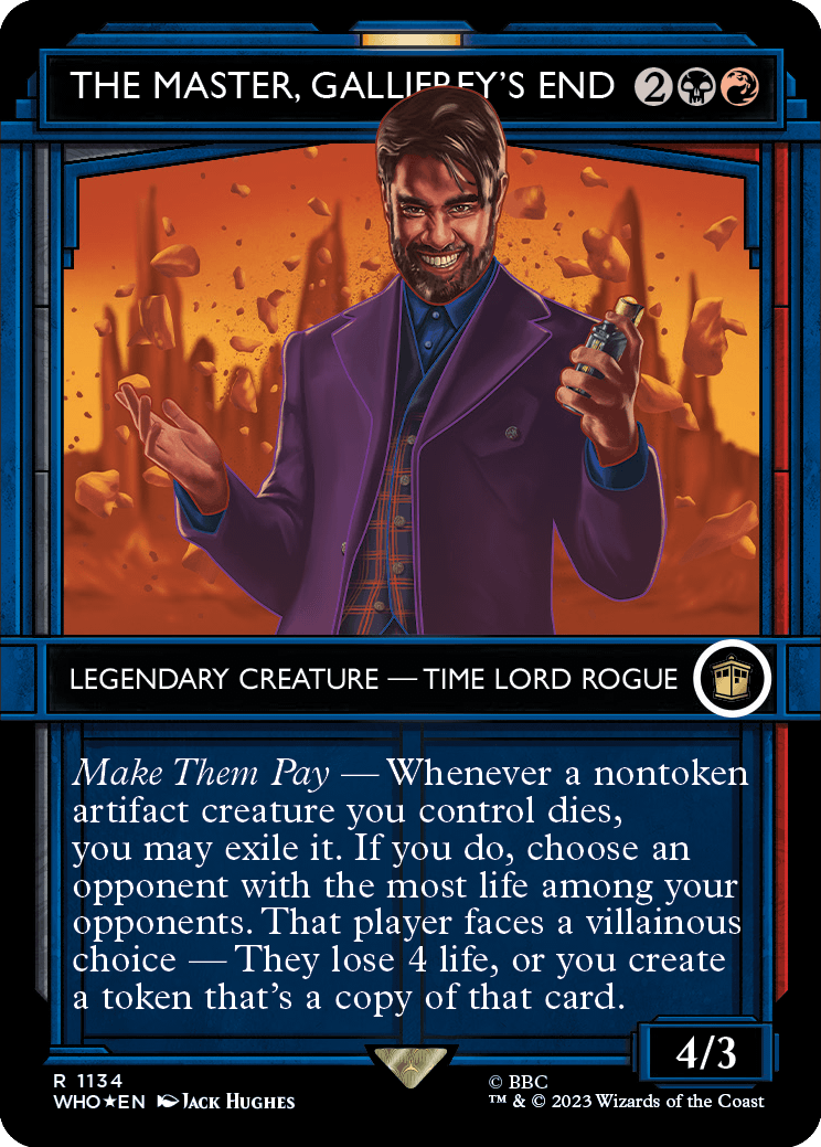 The Master, Gallifrey's End - Magic: The Gathering - MoxLand