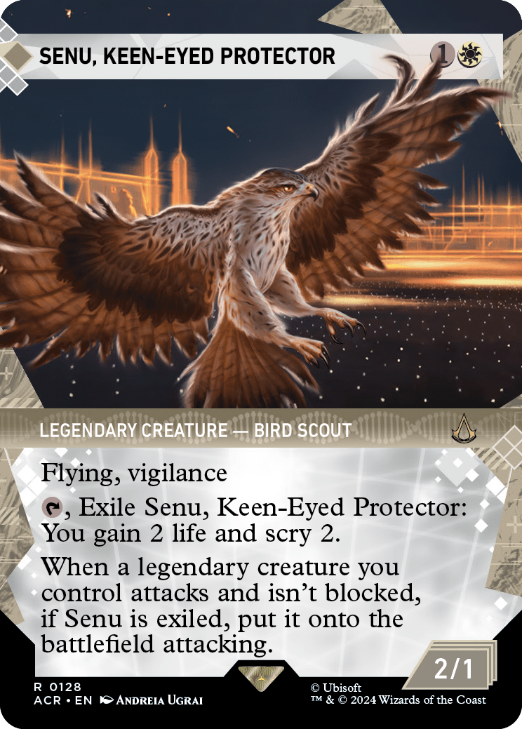 Senu, Keen-Eyed Protector - Magic: The Gathering - MoxLand