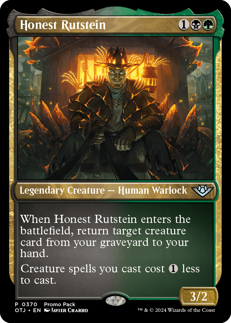 Honesto Rutstein / Honest Rutstein - Magic: The Gathering - MoxLand