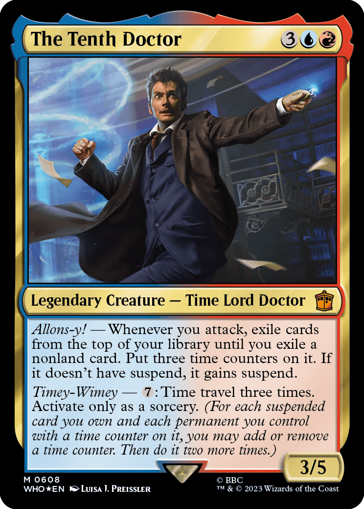 The Tenth Doctor - Magic: The Gathering - MoxLand
